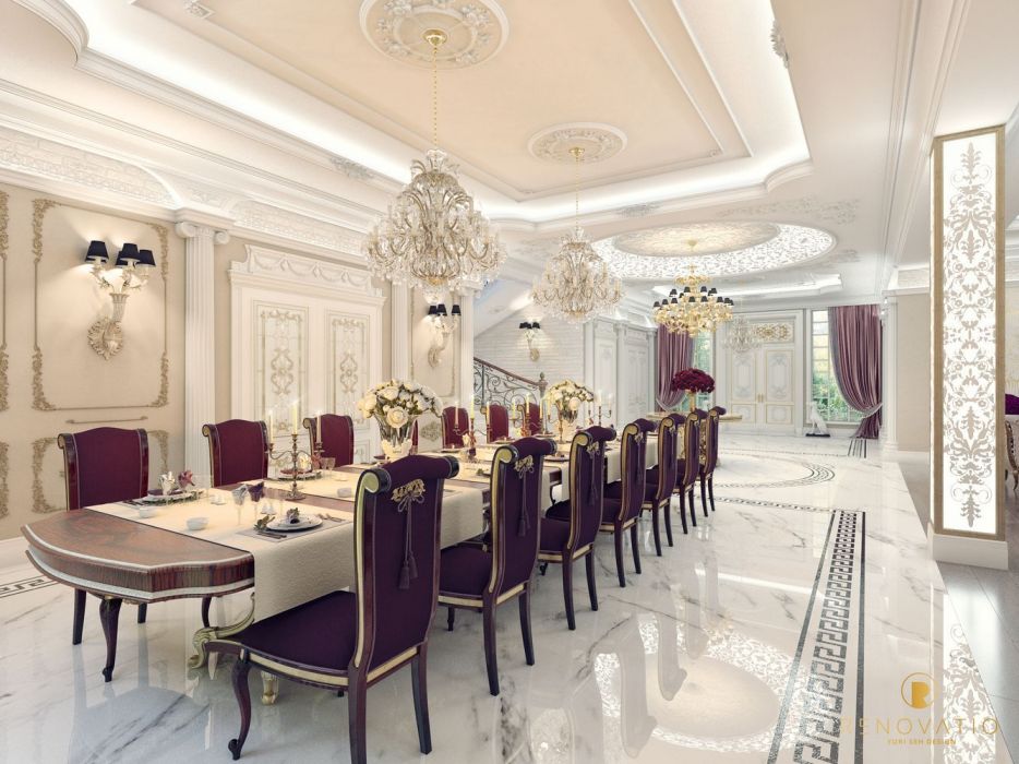 Design Projects - Houses And Cottages - Luxury Artdeco 1100 Sq.m. - A photo  7