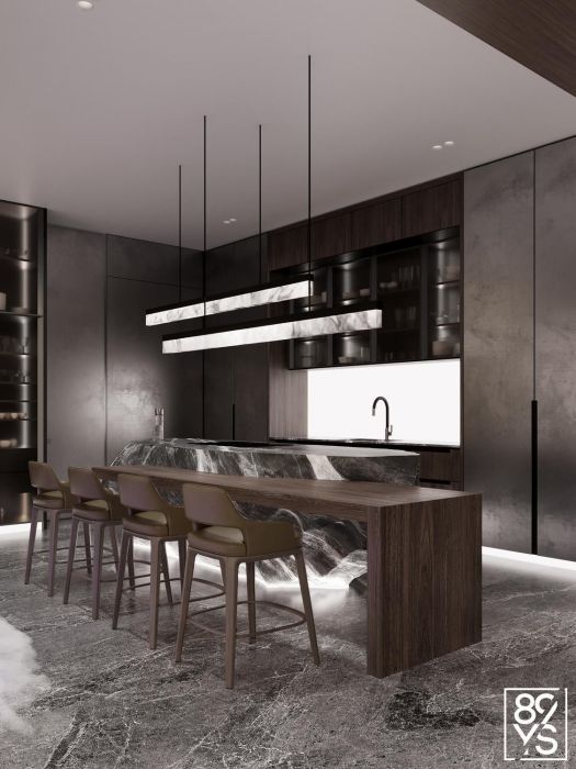 Design Projects - Houses And Cottages - Modern House 1000 Sq.m. - A photo  14