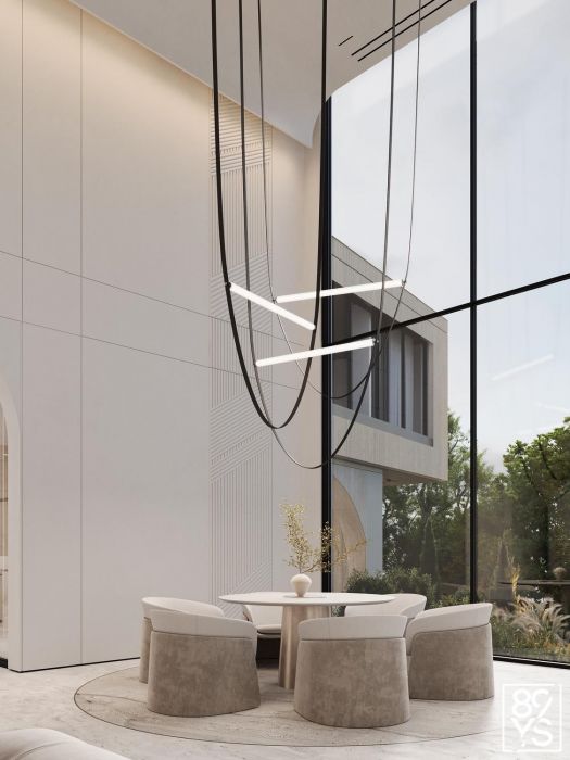 Design Projects - Houses And Cottages - Modern House Of 496 Sq.m. - A photo  5