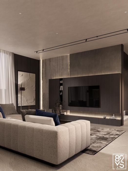 Дизайн Проекты - Дома И Коттеджи - Дом 400 Кв. В Современном Стиле - Фото  8