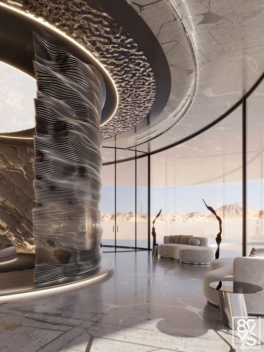 Дизайн Проекты - Дома И Коттеджи - Дом На Частном Острове В Дубае 8200 Кв. - Фото  12