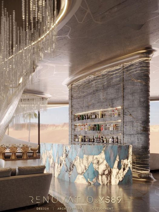 Дизайн Проекты - Дома И Коттеджи - Дом На Частном Острове В Дубае 8200 Кв. - Фото  20