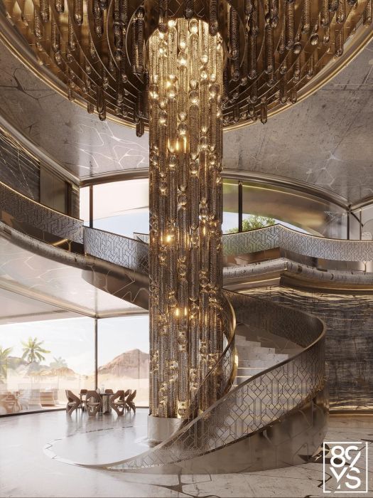 Дизайн Проекты - Дома И Коттеджи - Дом На Частном Острове В Дубае 8200 Кв. - Фото  24