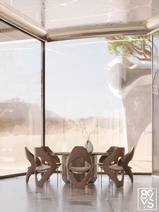 Дизайн Проекты - Дома И Коттеджи - Дом На Частном Острове В Дубае 8200 Кв. - Фото  27