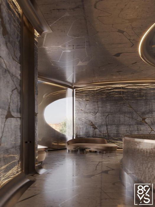 Дизайн Проекты - Дома И Коттеджи - Дом На Частном Острове В Дубае 8200 Кв. - Фото  28