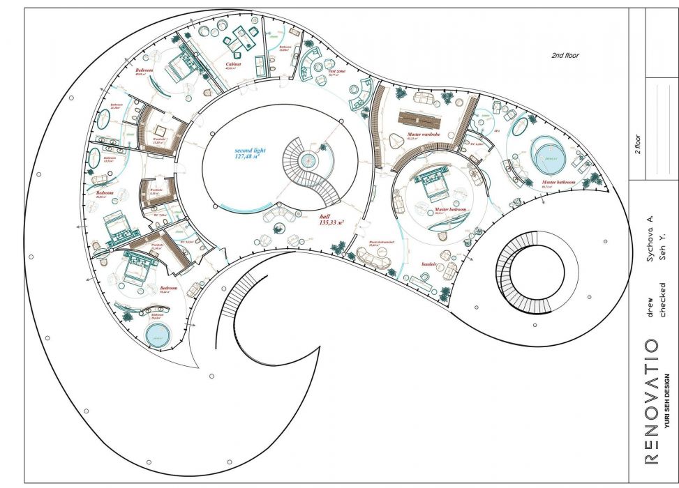 Дизайн Проекты - Дома И Коттеджи - Дом На Частном Острове В Дубае 8200 Кв. - Фото  33