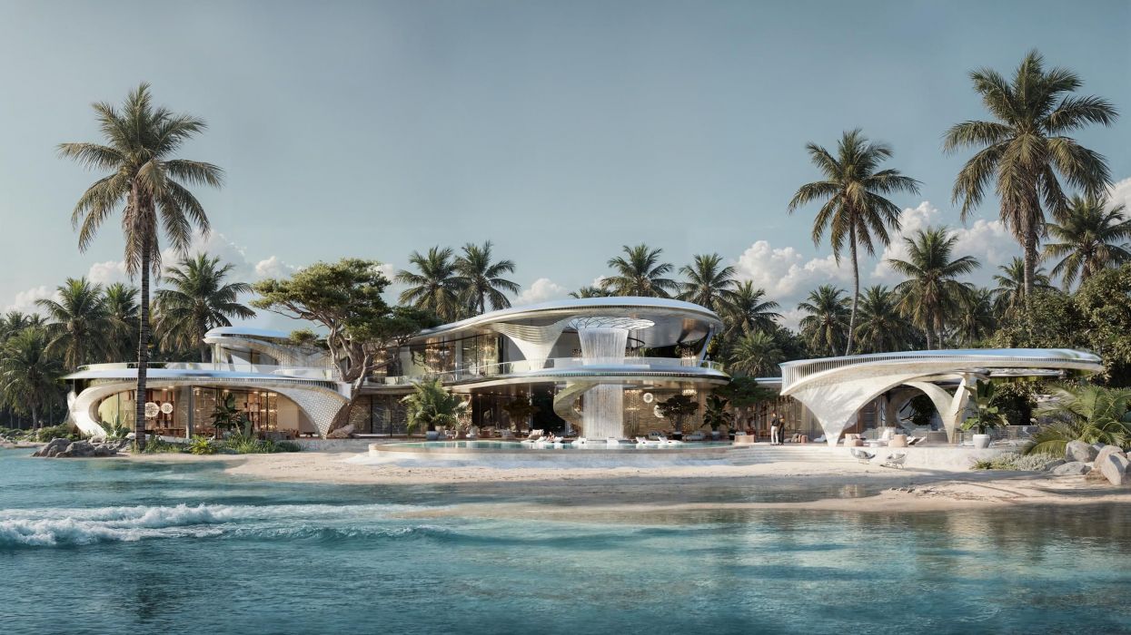 Дизайн Проекты - Дома И Коттеджи - Дом На Частном Острове В Дубае 8200 Кв. - Фото  2