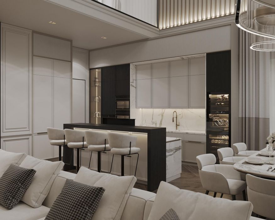 Дизайн Проекты - Дома И Коттеджи - Дом 400 Кв.м. Таценки - Фото  5