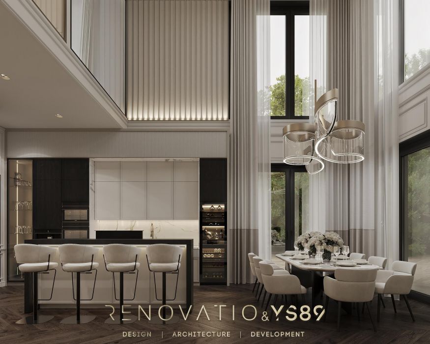 Дизайн Проекты - Дома И Коттеджи - Дом 400 Кв.м. Таценки - Фото  7