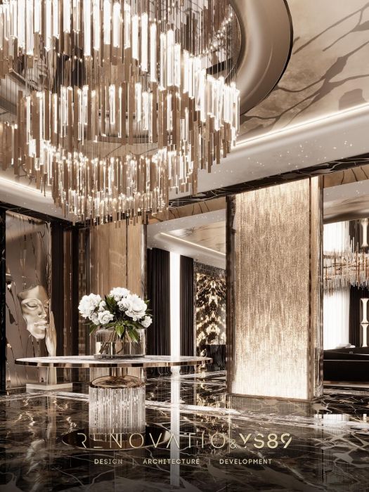 Дизайн Проекты - Дома И Коттеджи - Дом В Современном Лакшере Стиле 1280 Кв. - Фото  9