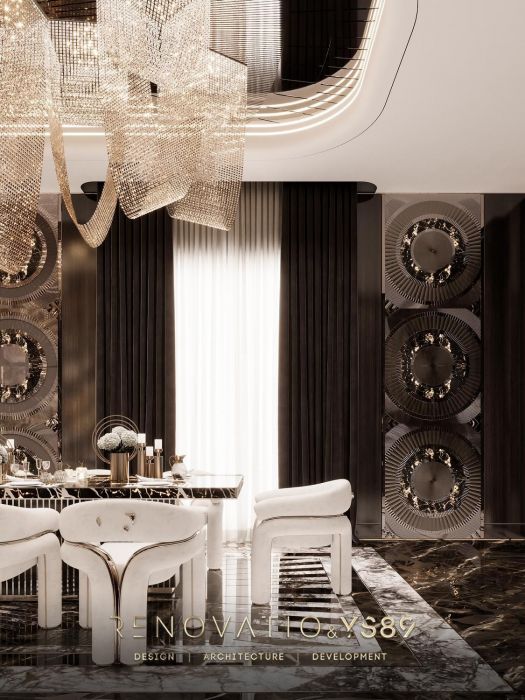 Дизайн Проекты - Дома И Коттеджи - Дом В Современном Лакшере Стиле 1280 Кв. - Фото  15