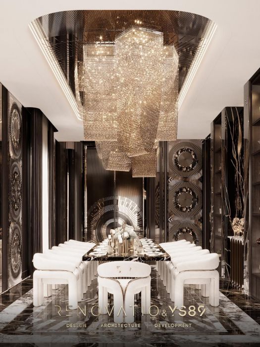 Дизайн Проекты - Дома И Коттеджи - Дом В Современном Лакшере Стиле 1280 Кв. - Фото  22