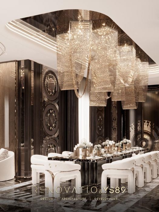 Дизайн Проекты - Дома И Коттеджи - Дом В Современном Лакшере Стиле 1280 Кв. - Фото  23