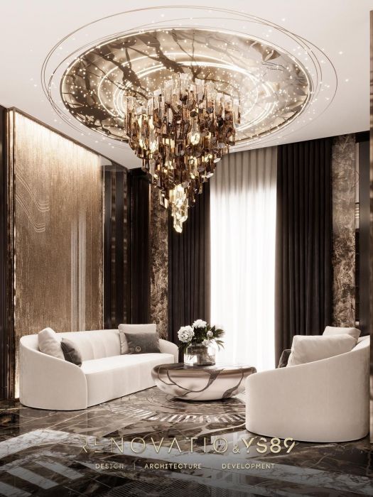 Дизайн Проекты - Дома И Коттеджи - Дом В Современном Лакшере Стиле 1280 Кв. - Фото  24