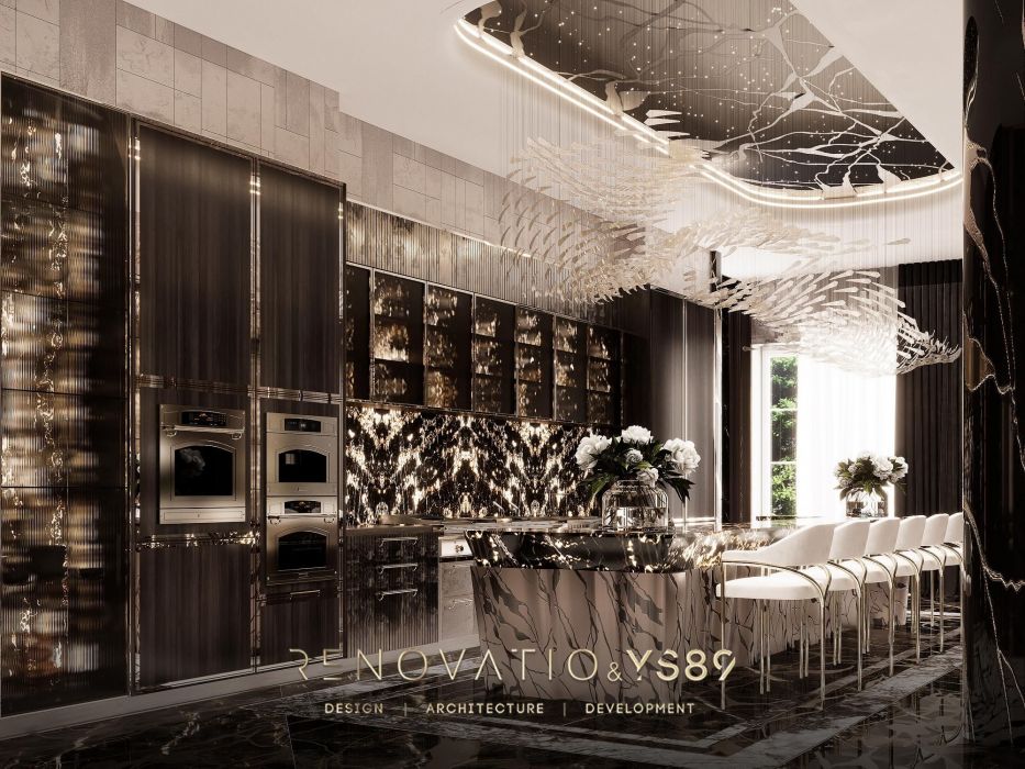 Дизайн Проекты - Дома И Коттеджи - Дом В Современном Лакшере Стиле 1280 Кв. - Фото  28