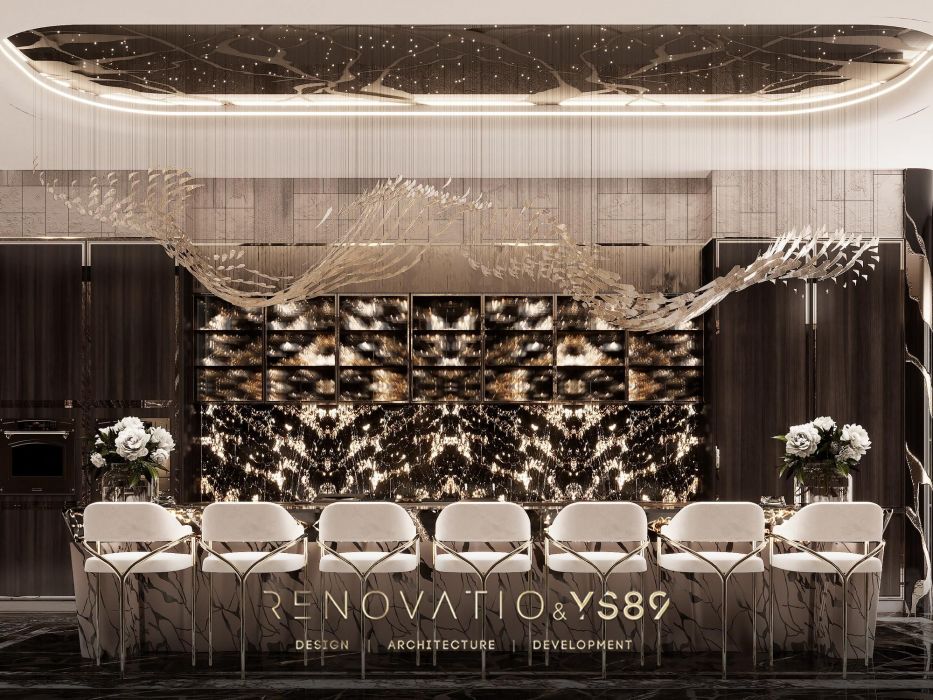 Дизайн Проекты - Дома И Коттеджи - Дом В Современном Лакшере Стиле 1280 Кв. - Фото  36