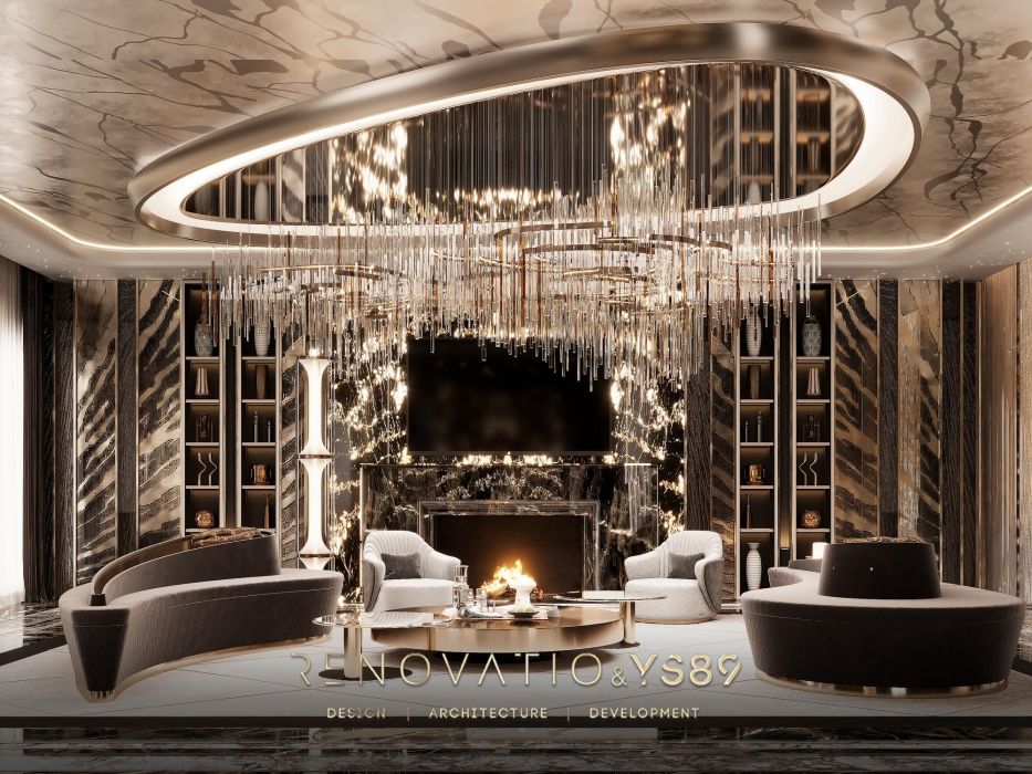 Дизайн Проекты - Дома И Коттеджи - Дом В Современном Лакшере Стиле 1280 Кв. - Фото  47