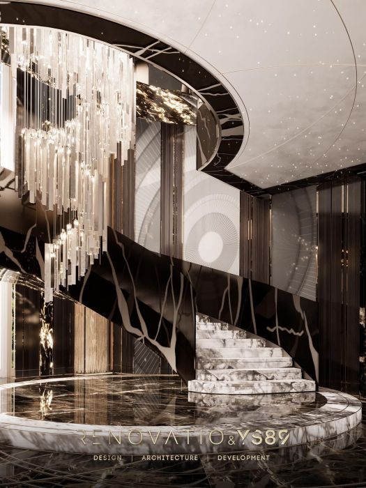 Дизайн Проекты - Дома И Коттеджи - Дом В Современном Лакшере Стиле 1280 Кв. - Фото  51