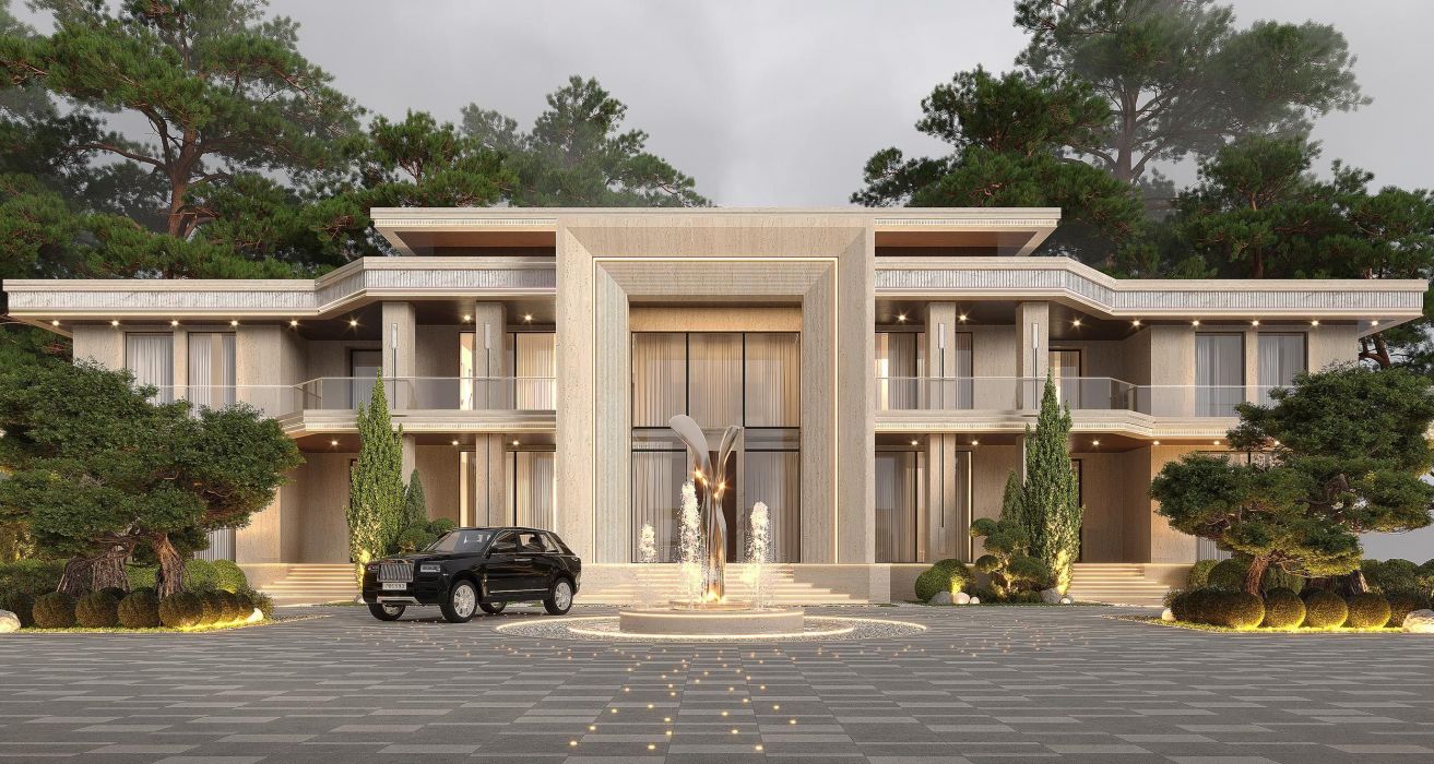 Дизайн Проекты - Дома И Коттеджи - Дом 4000 Кв.м. - Фото  1