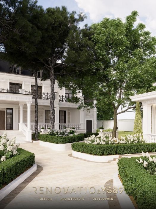 Дизайн Проекты - Дома И Коттеджи - Дизайн Интерьера Дома 1200 М² - Фото  2