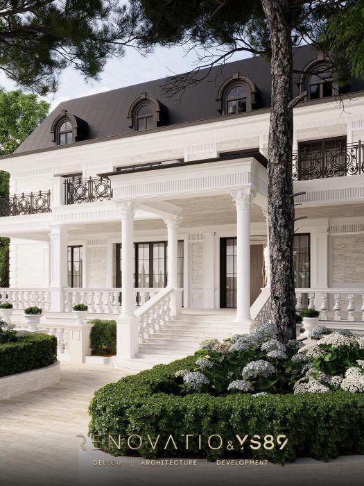 Дизайн Проекты - Дома И Коттеджи - Дизайн Интерьера Дома 1200 М² - Фото  4